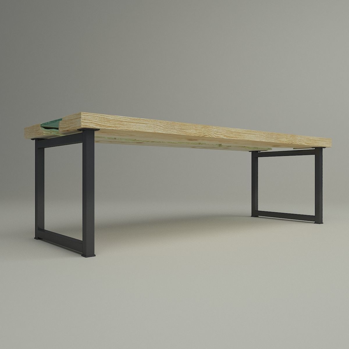 River Table 3D model_3