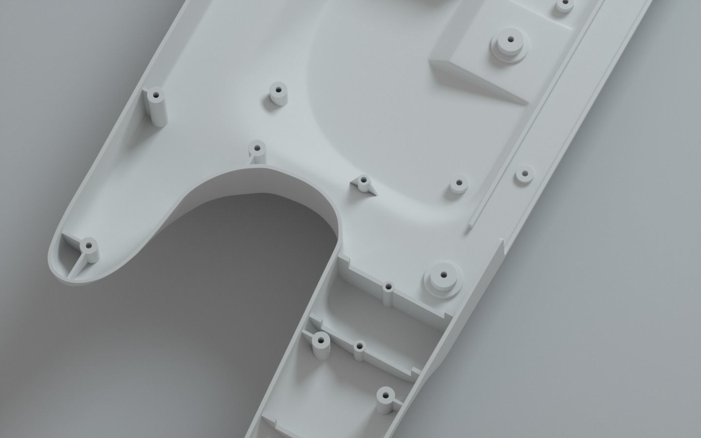 Roland ax1 casing  3D print model 3D print model_7