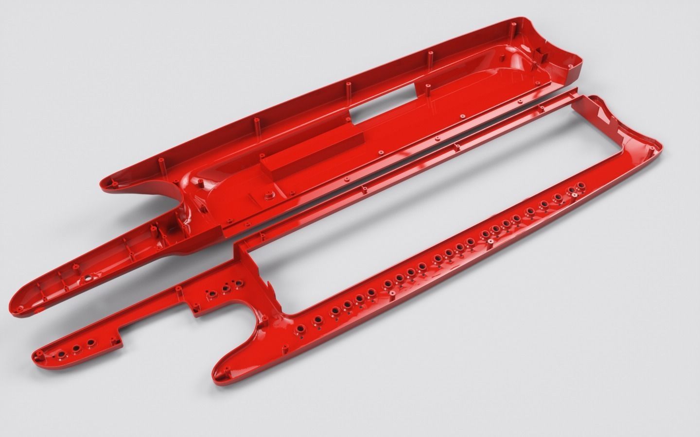 Roland ax1 casing  3D print model 3D print model_1