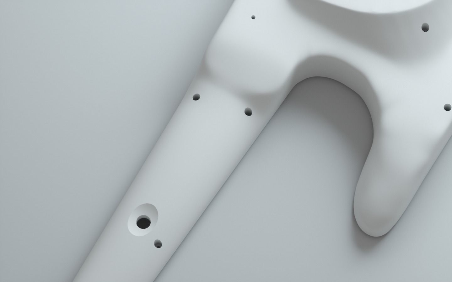 Roland ax1 casing  3D print model 3D print model_6