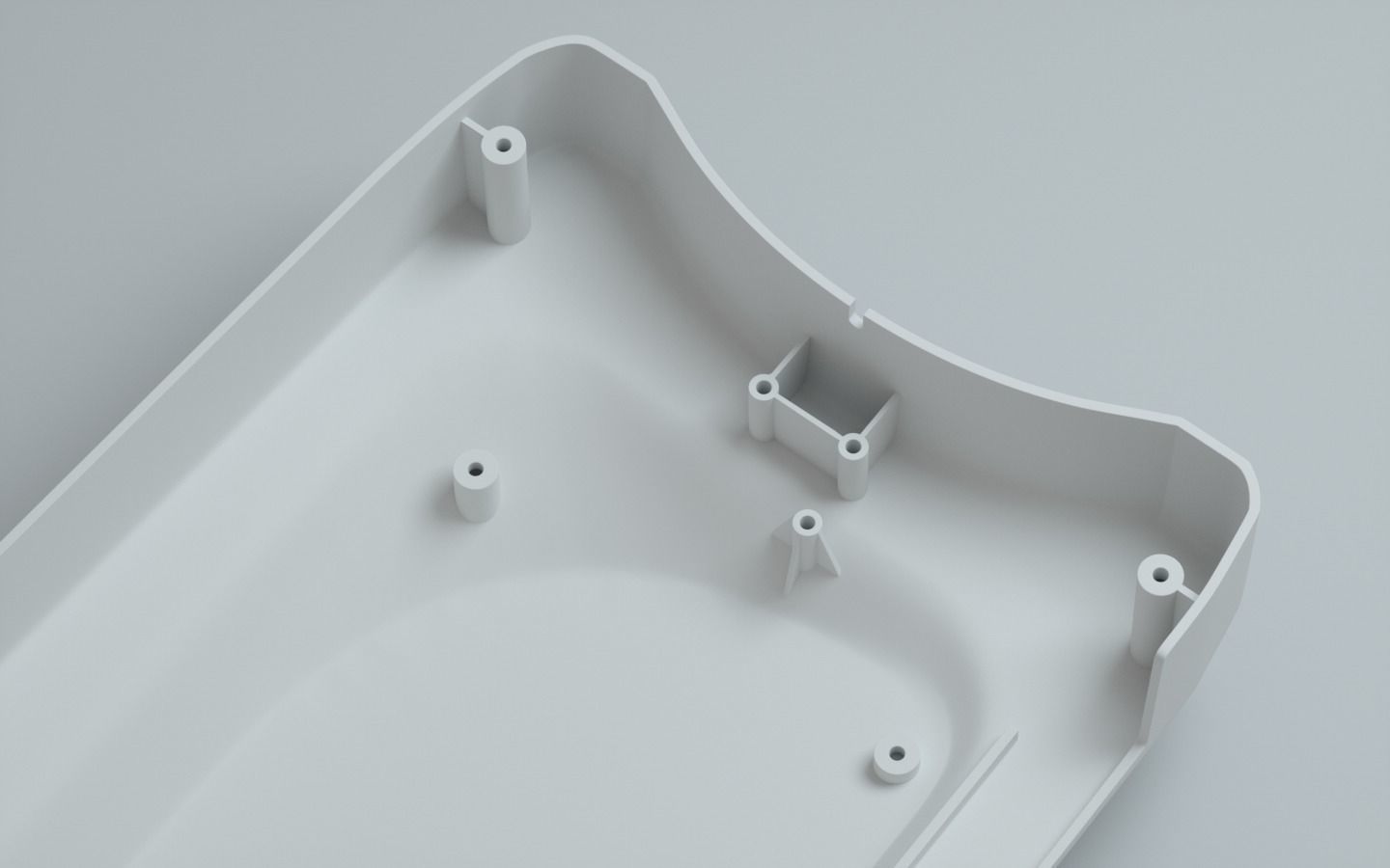 Roland ax1 casing  3D print model 3D print model_8