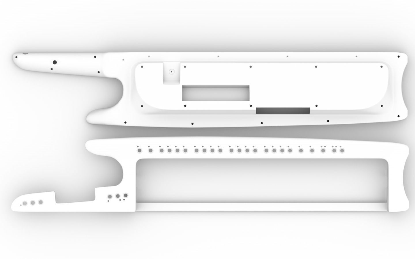 Roland ax1 casing  3D print model 3D print model_3