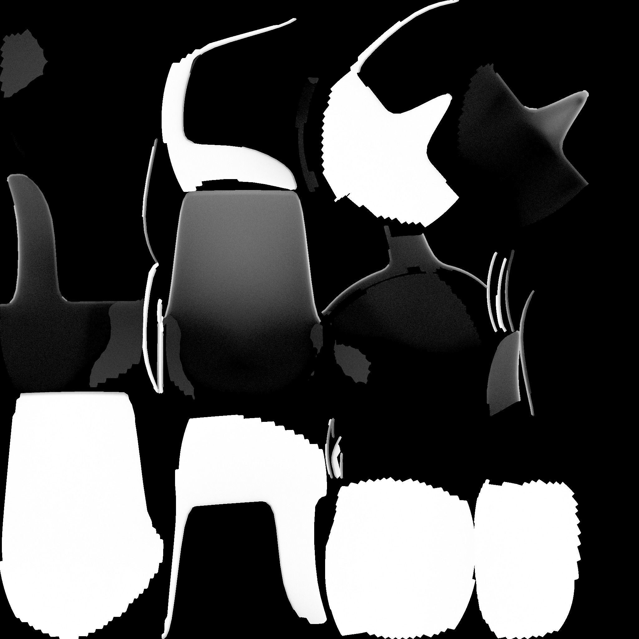 Ancient Warrior Helmet  Free low-poly 3D model_2