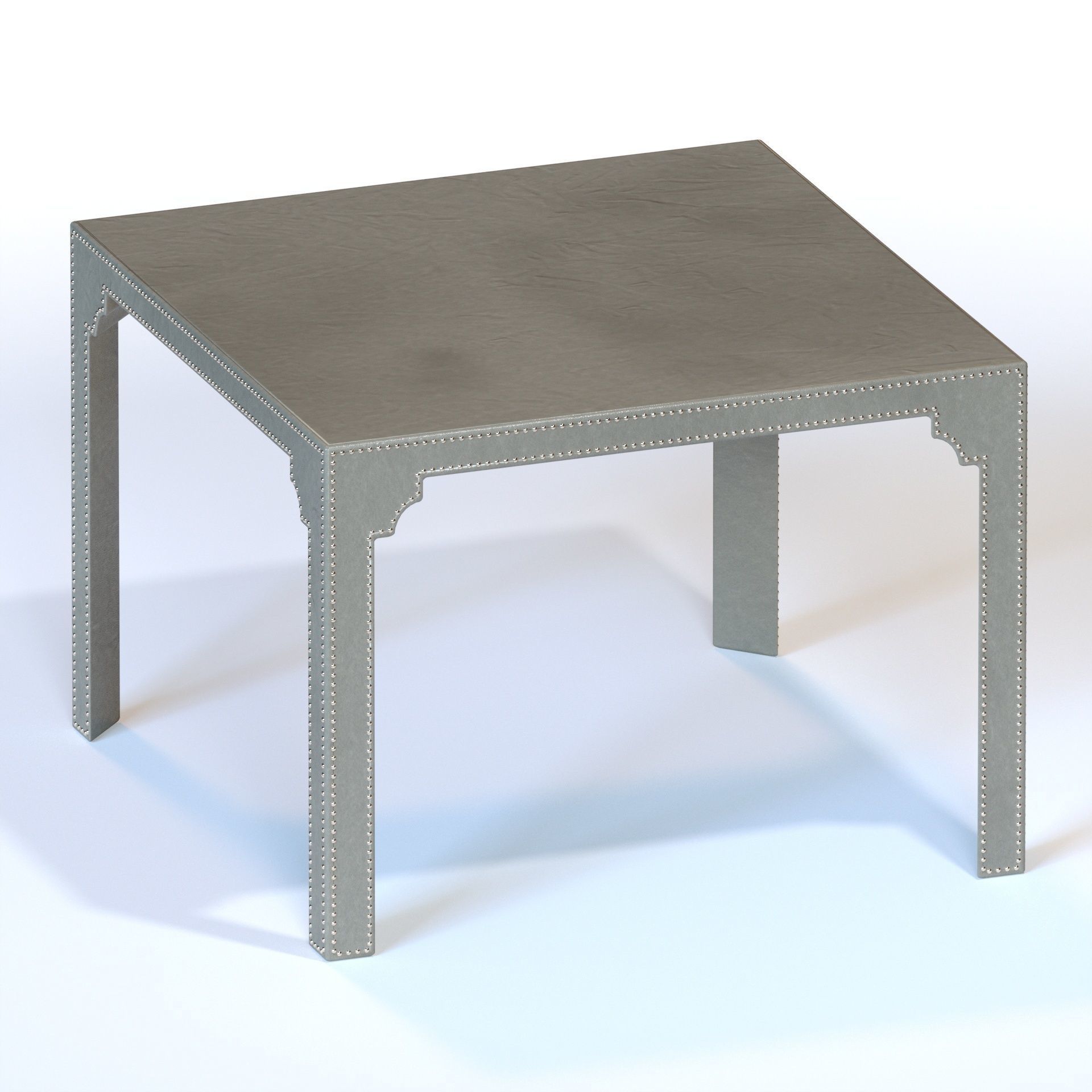Vanguard Bingham Upholstered Game Table V126-GT 3D model_1
