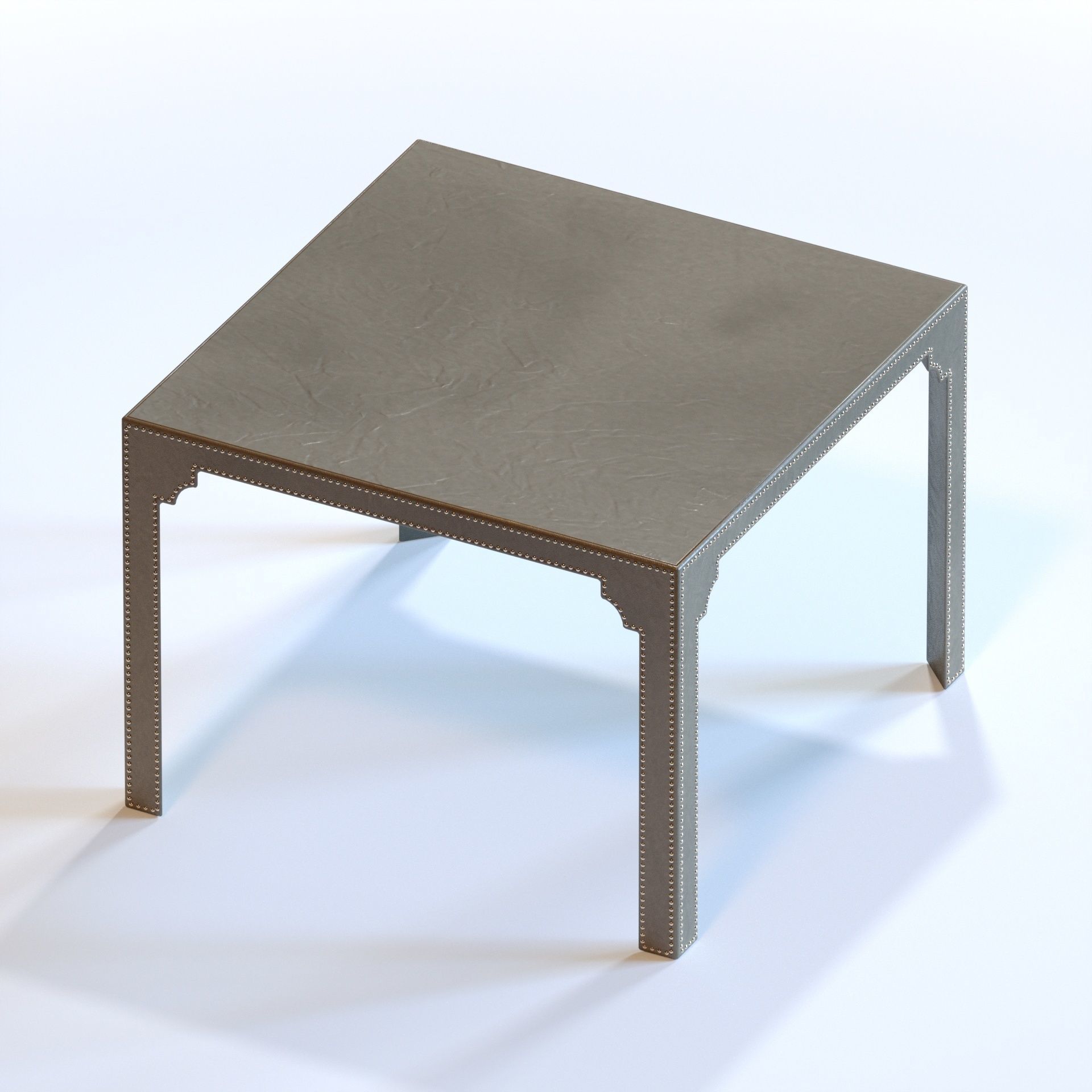 Vanguard Bingham Upholstered Game Table V126-GT 3D model_3