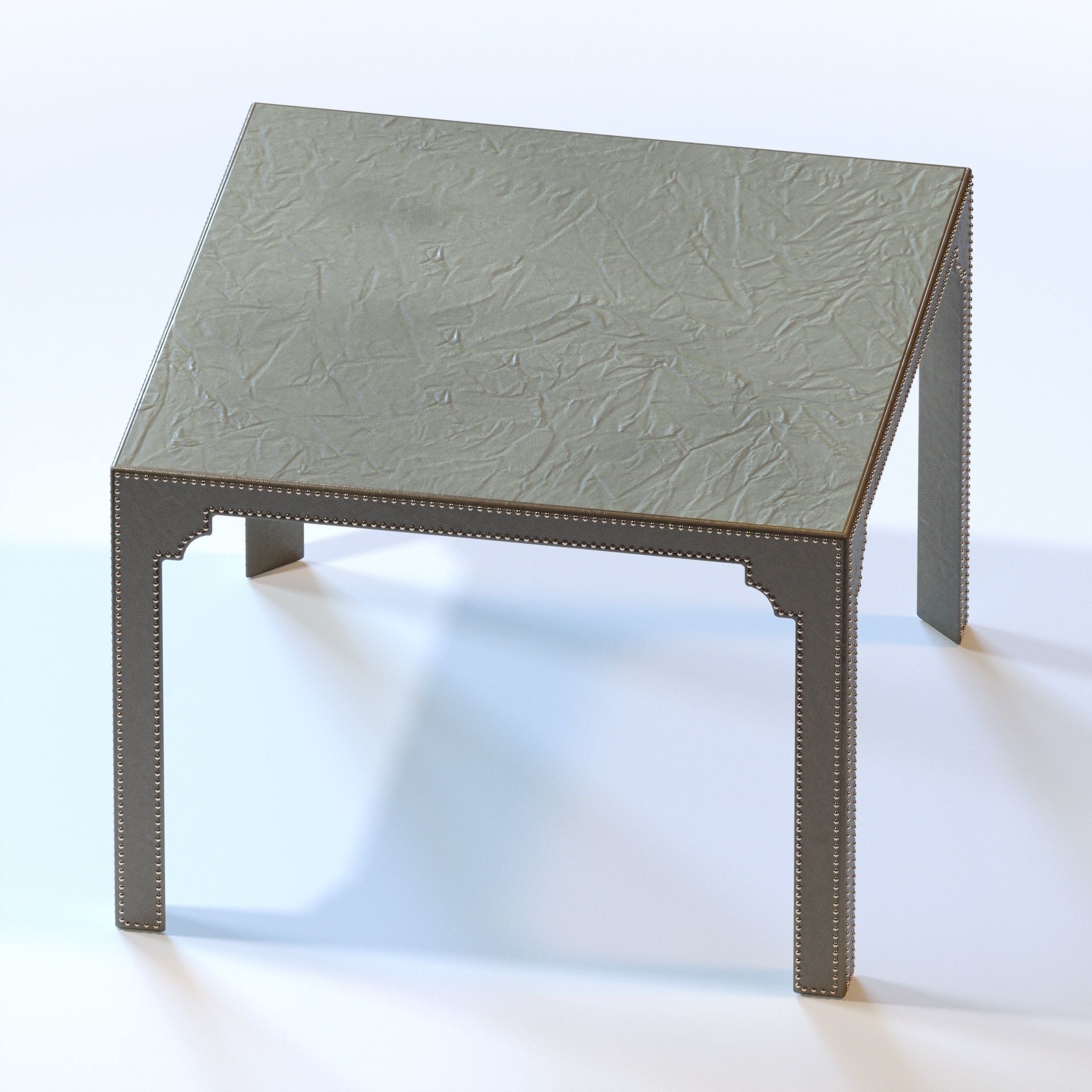 Vanguard Bingham Upholstered Game Table V126-GT 3D model_4