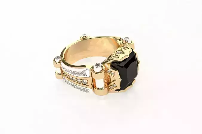Ring Black Onix