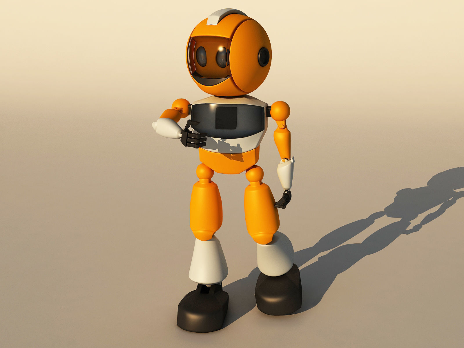 Karmashik Robot 3D model_2