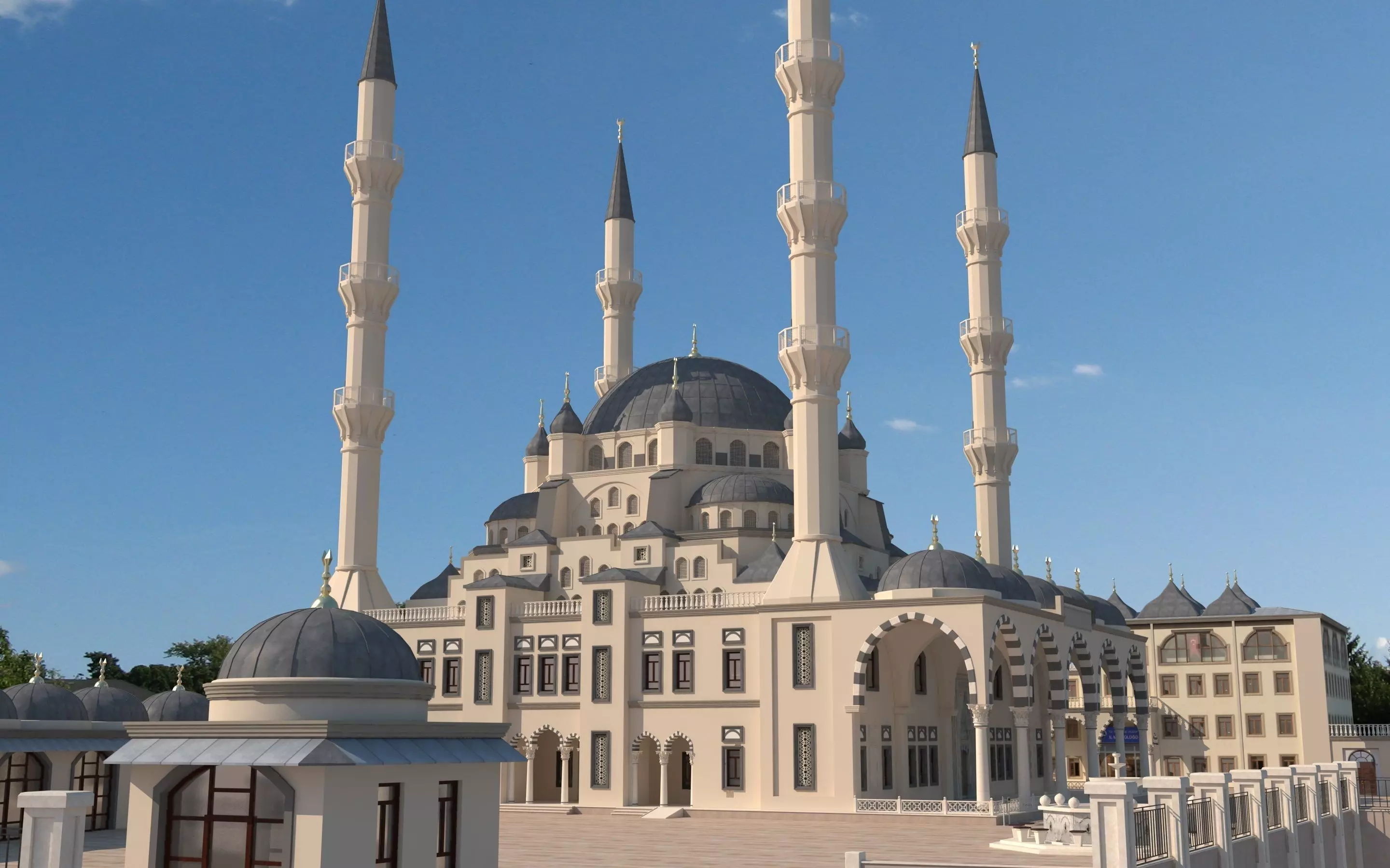 Kirikkale Nur Mosque 3D model