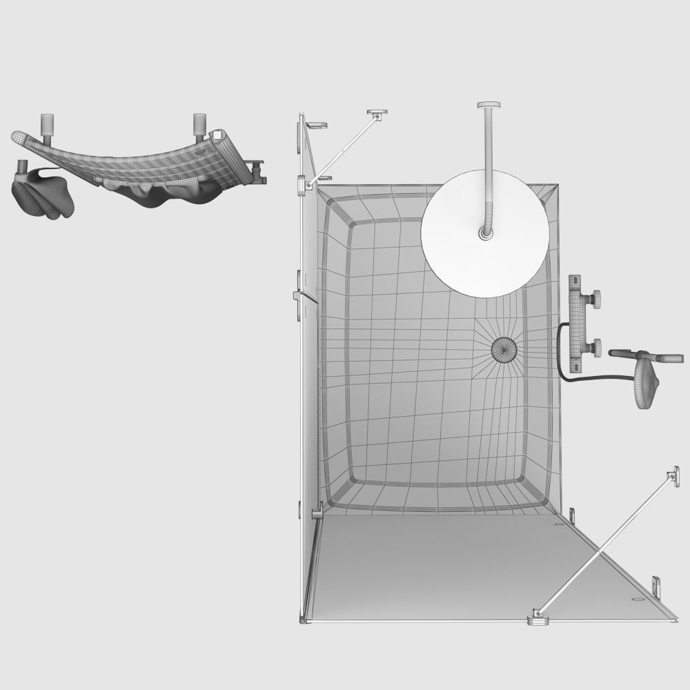 Bathroom set 01 3D model_12