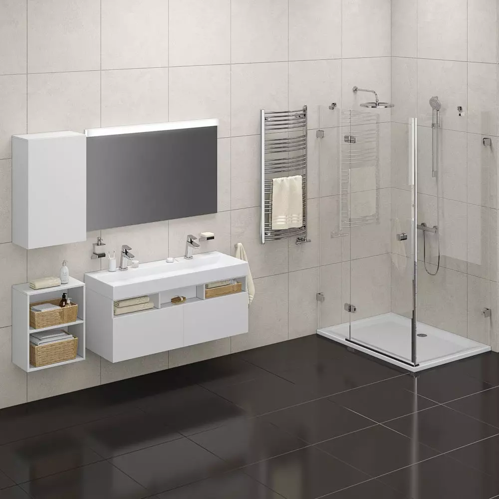 Bathroom set 01 3D model_0