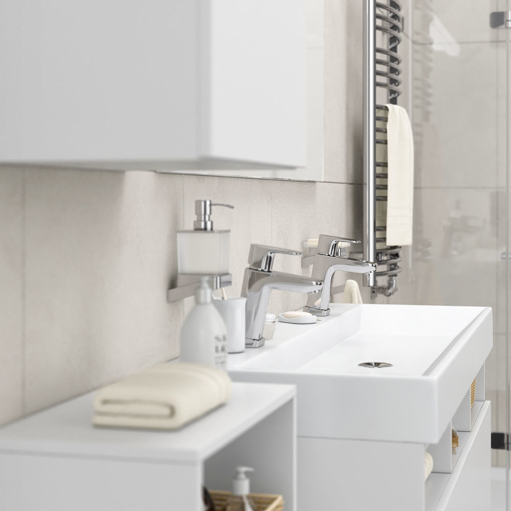 Bathroom set 01 3D model_3