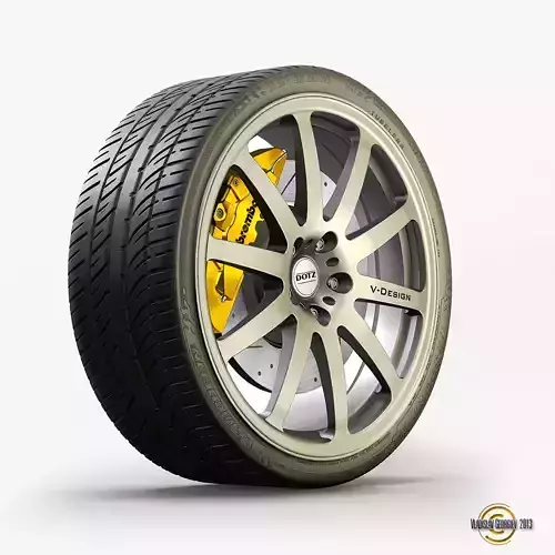 Sport Wheels 3D model