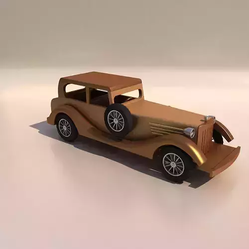 Wooden Toy Car