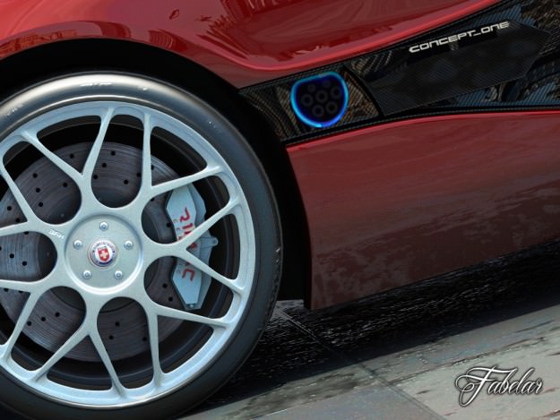 Rimac Concept One 2 0 3D model_6