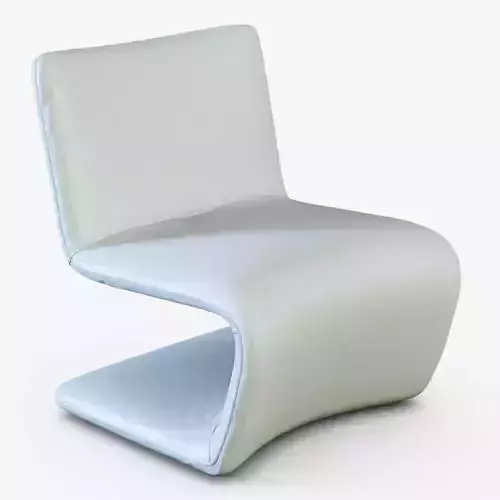Venere lounge chair 3D model