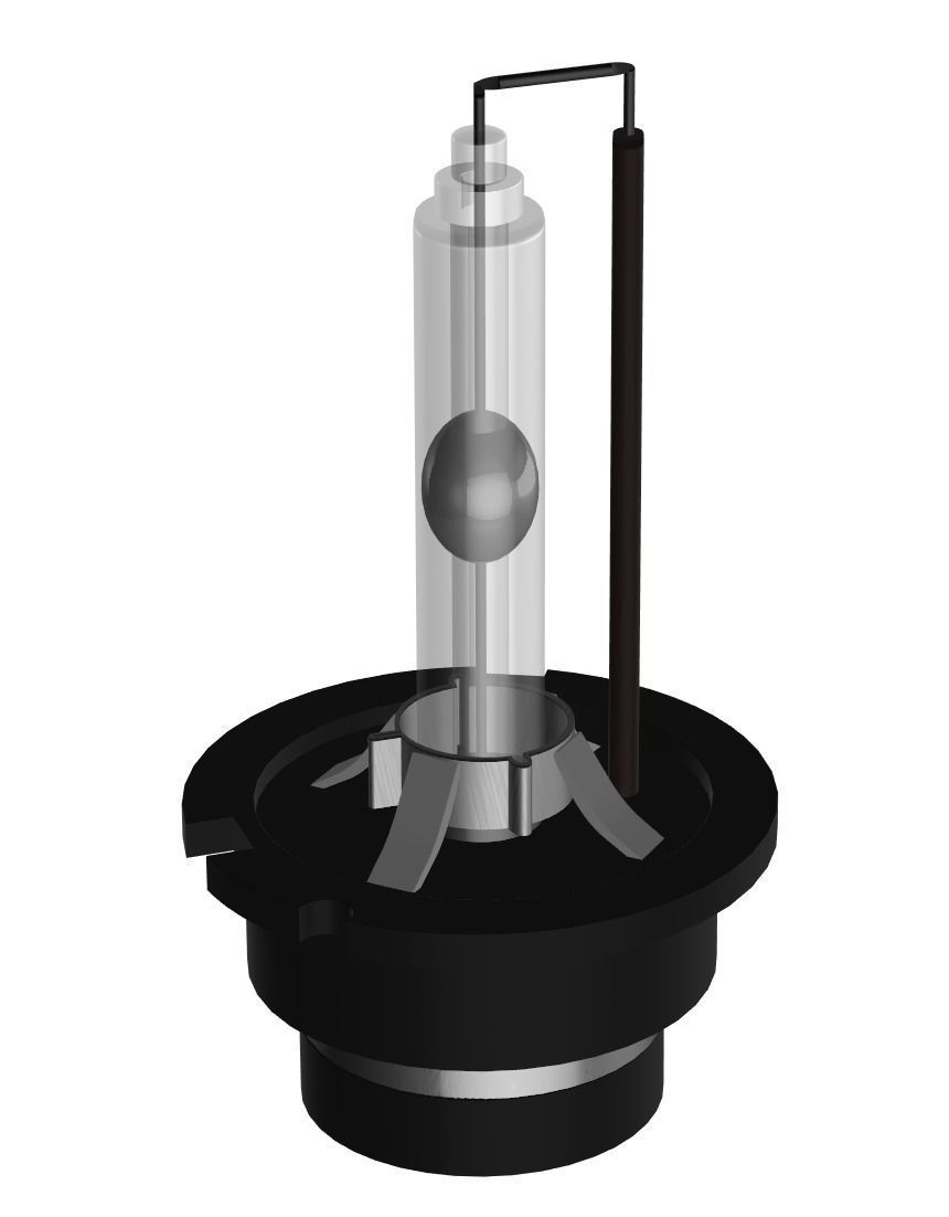 HID LIGHTBULB 3D model_1