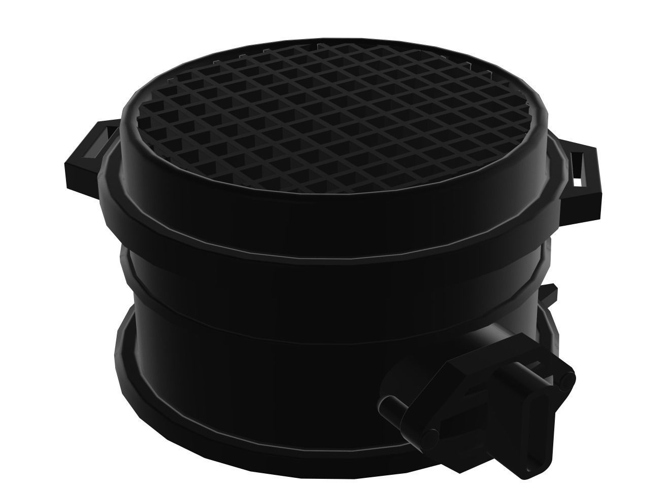 MASS AIRFLOW METER  3D model_1