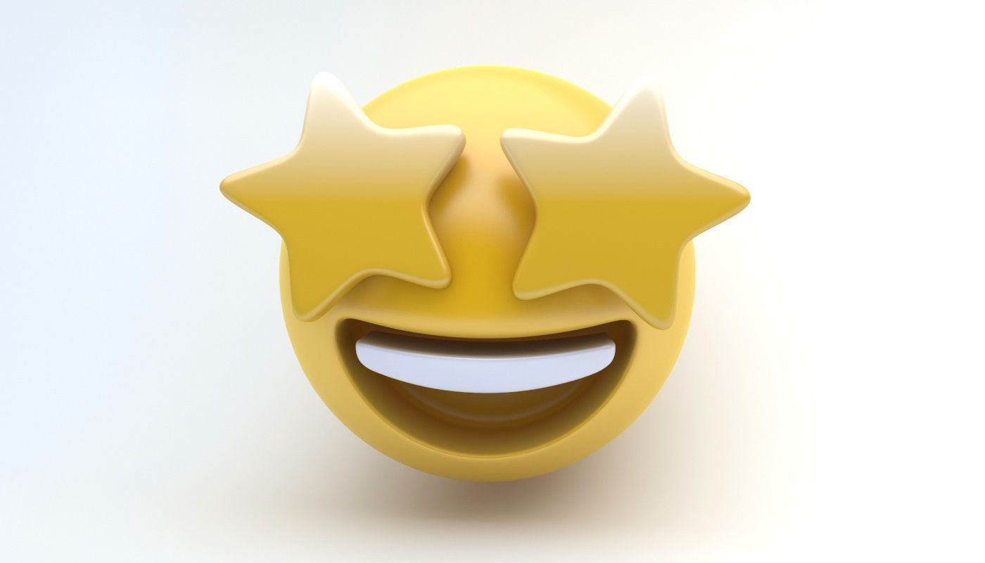 EMOJI MEGAPACK 3 Low-poly 3D model_12