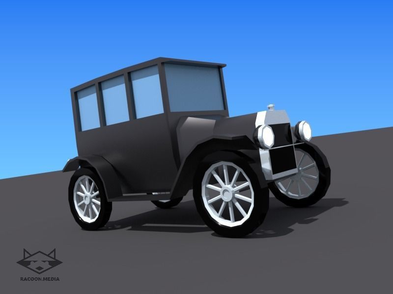 63 Lowpoly Vehicles Low-poly 3D model_39