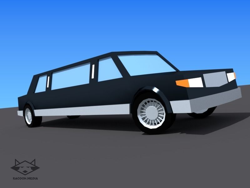 63 Lowpoly Vehicles Low-poly 3D model_36