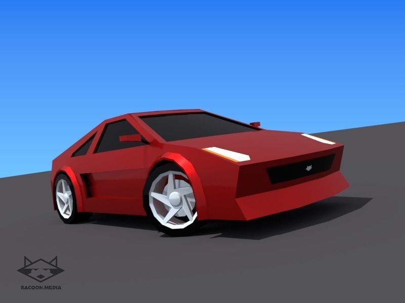 63 Lowpoly Vehicles Low-poly 3D model_1