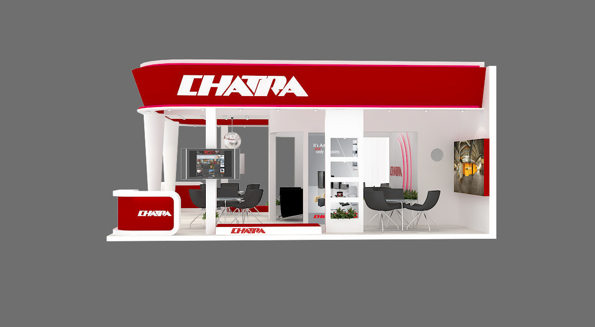EXHIBITION STAND 23 3D model_3