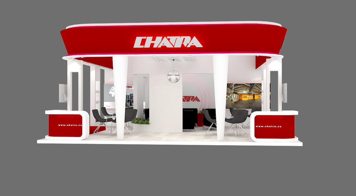 EXHIBITION STAND 23 3D model_4