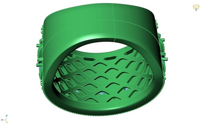 Engagement ring -42 3D print model