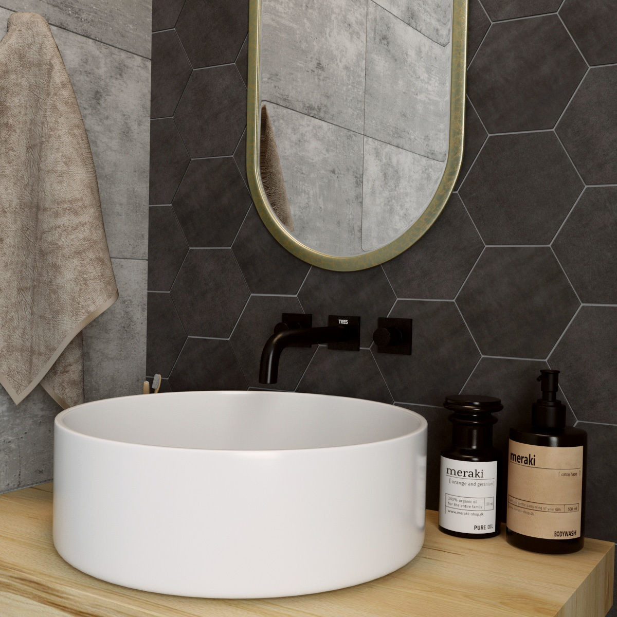 Bathroom 07 3D model_4