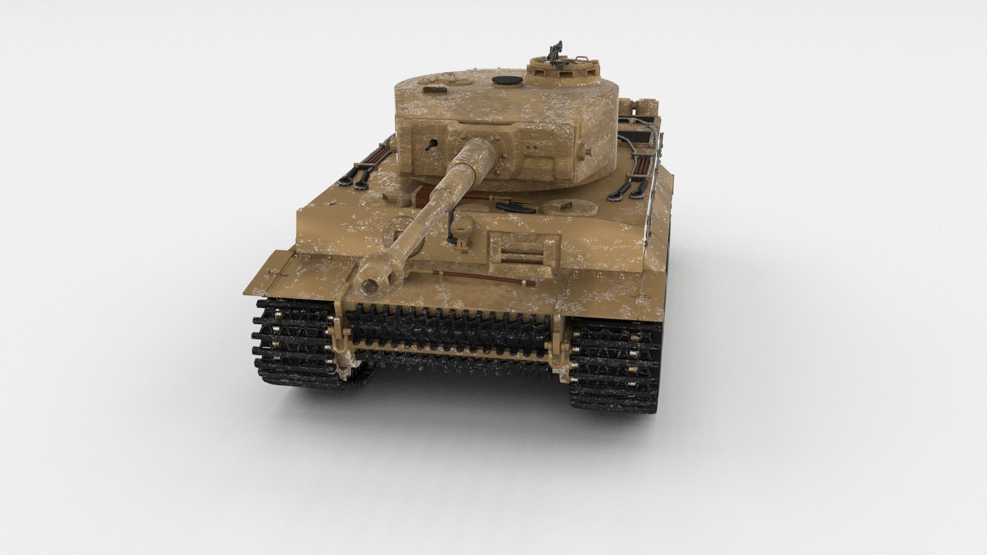 Eastern Front Armor Pack with Interior and Engine Bay v1 3D model_9