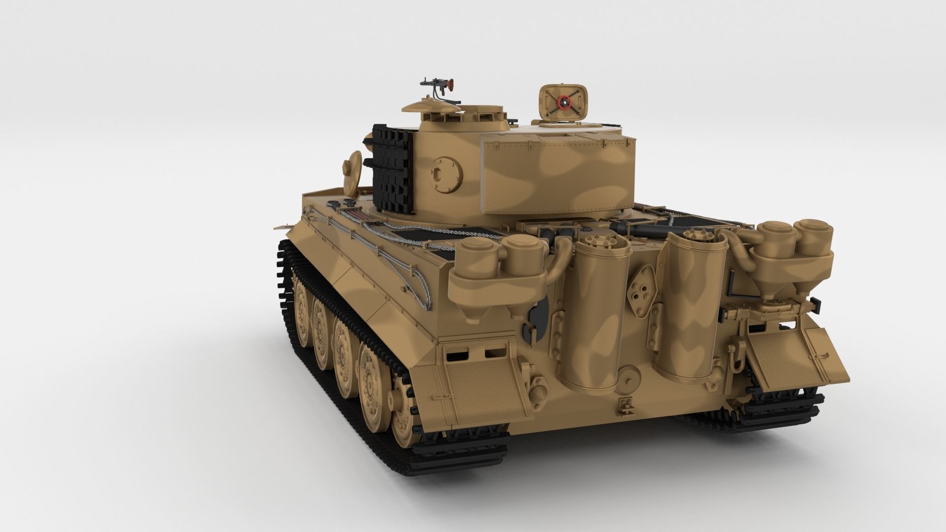 Eastern Front Armor Pack with Interior and Engine Bay v1 3D model_46