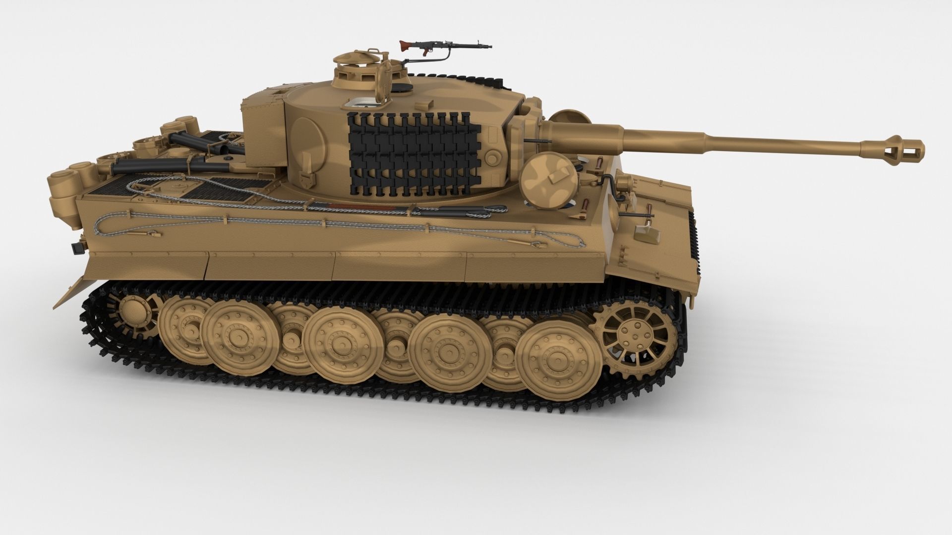 Eastern Front Armor Pack with Interior and Engine Bay v1 3D model_55