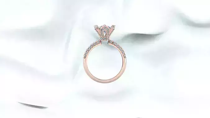 Tulip Flower ring