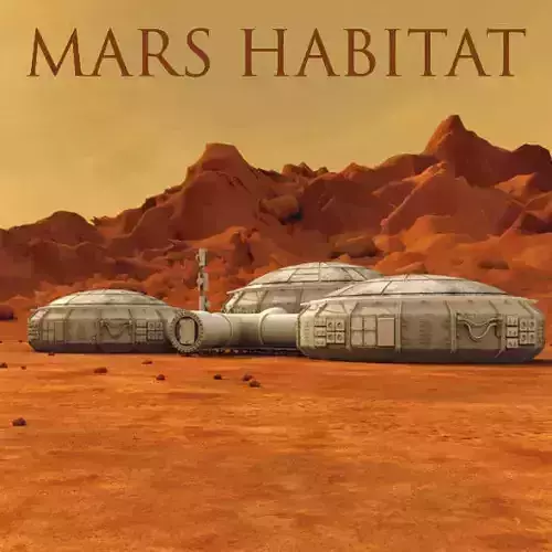 Mars Environment 3D model