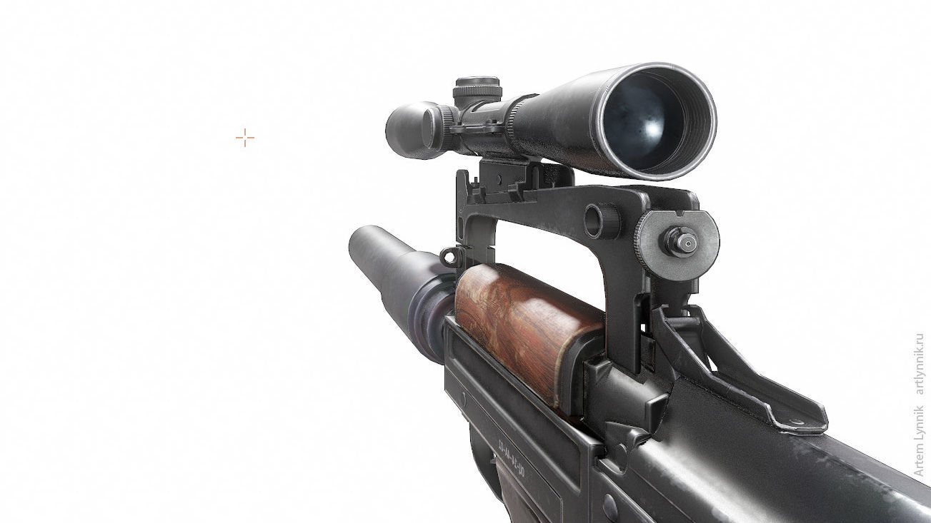 First-person Weapon Pack 3D Model Collection_11