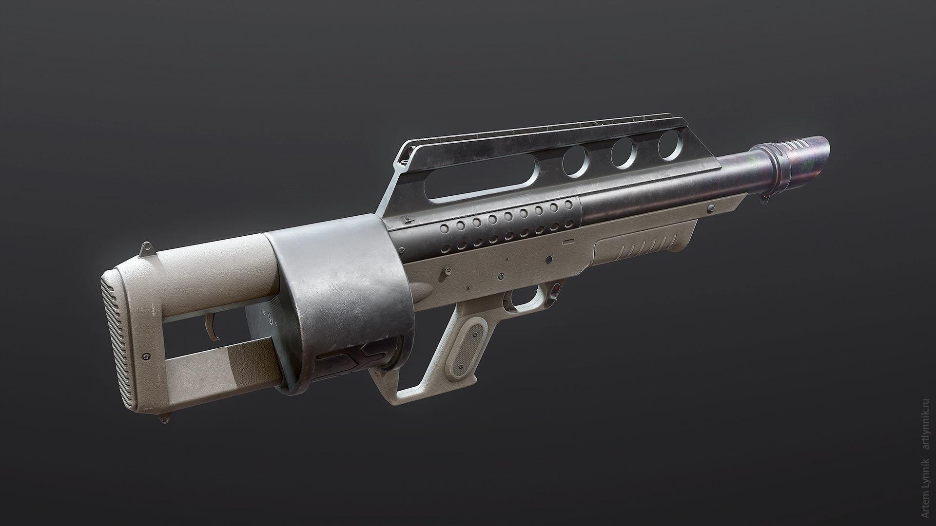 First-person Weapon Pack 3D Model Collection_6