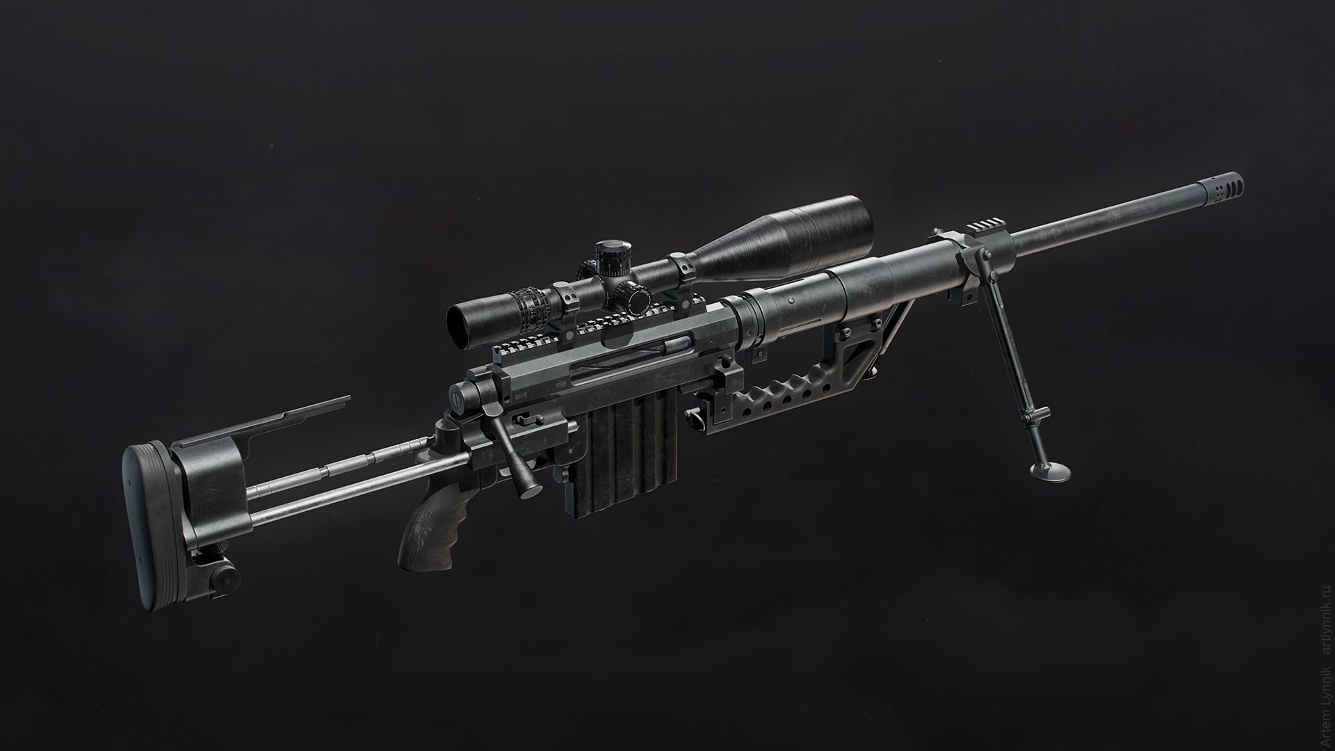 First-person Weapon Pack 3D Model Collection_2