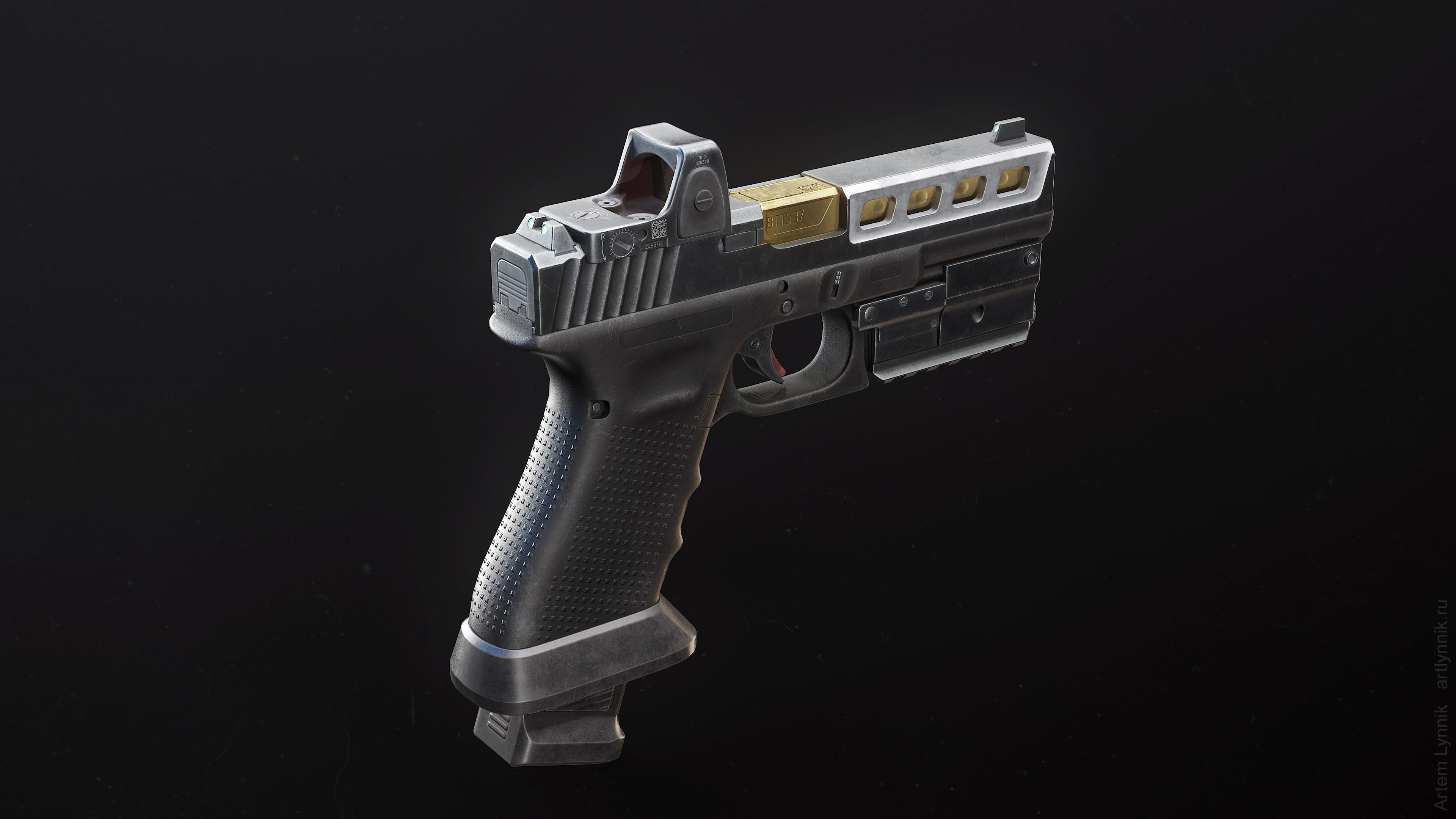 First-person Weapon Pack 3D Model Collection_3