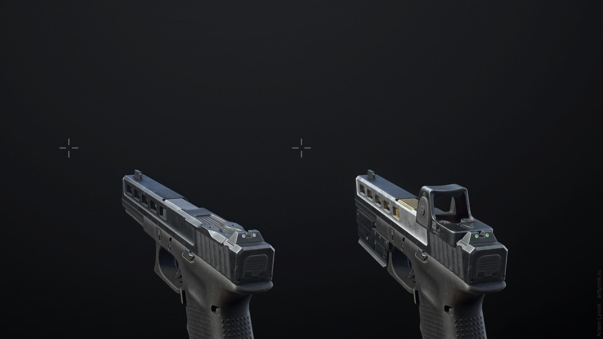 First-person Weapon Pack 3D Model Collection_9