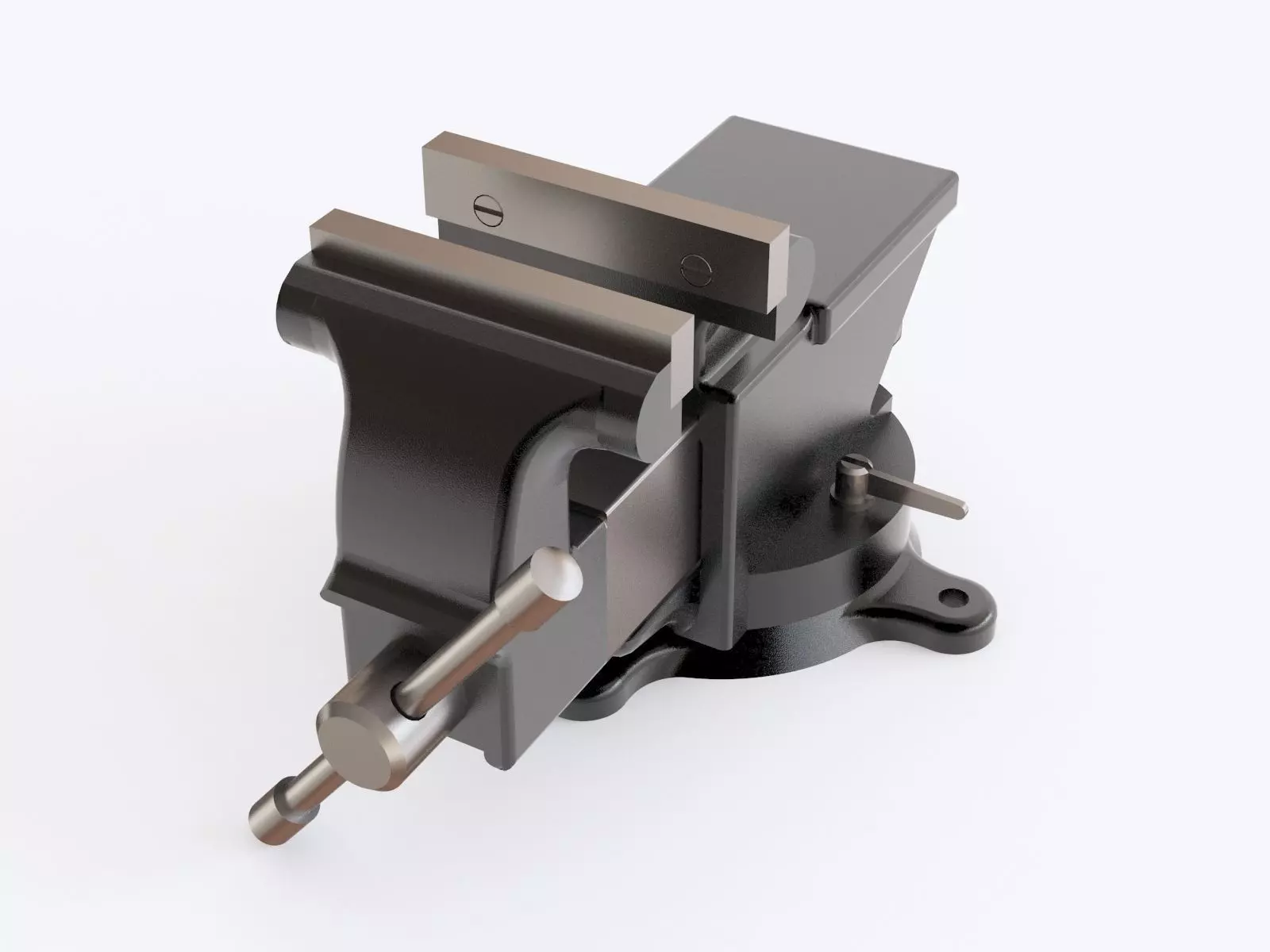 Bench vice 04 3D model_0