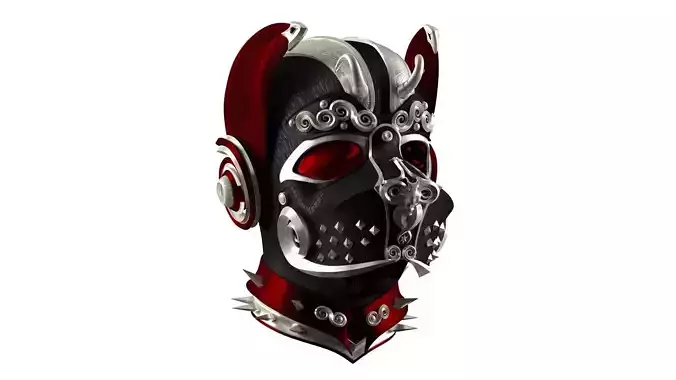 Psynoman devil dog mask