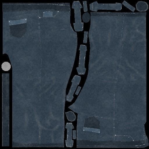 Male 3D Model airplane flying in sky 3D model_19