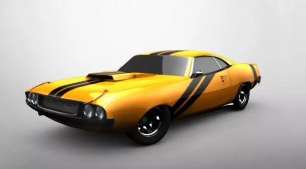 dodge charger 3D model