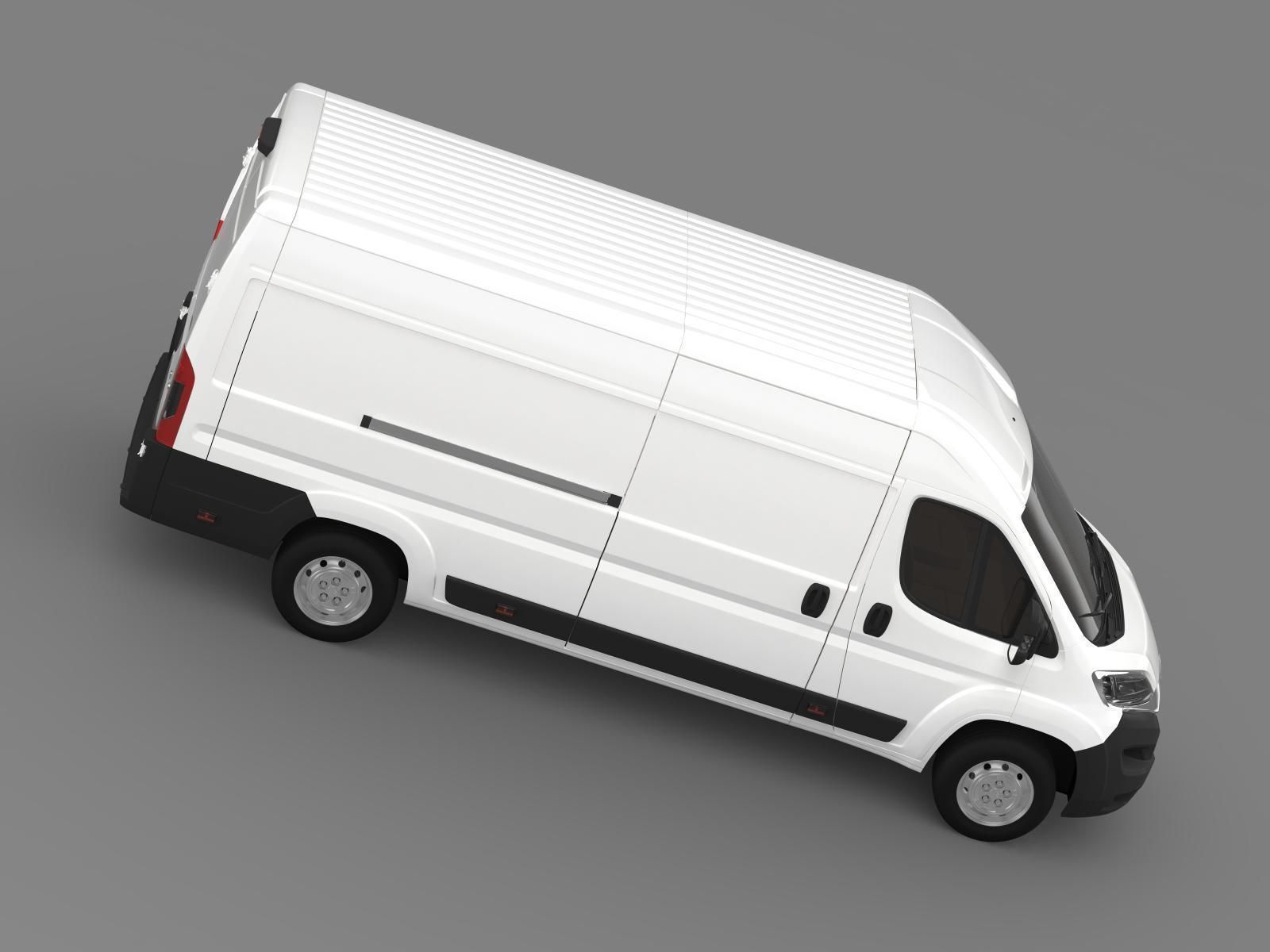 Citroen Relay Van L4H2 2017 3D model_8