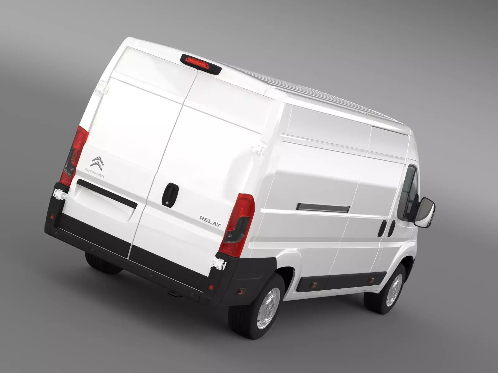 Citroen Relay Van L4H2 2017 3D model_0