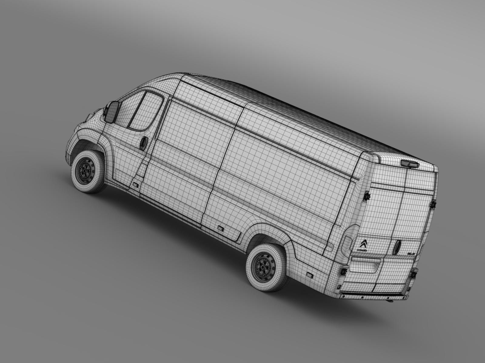 Citroen Relay Van L4H2 2017 3D model_18