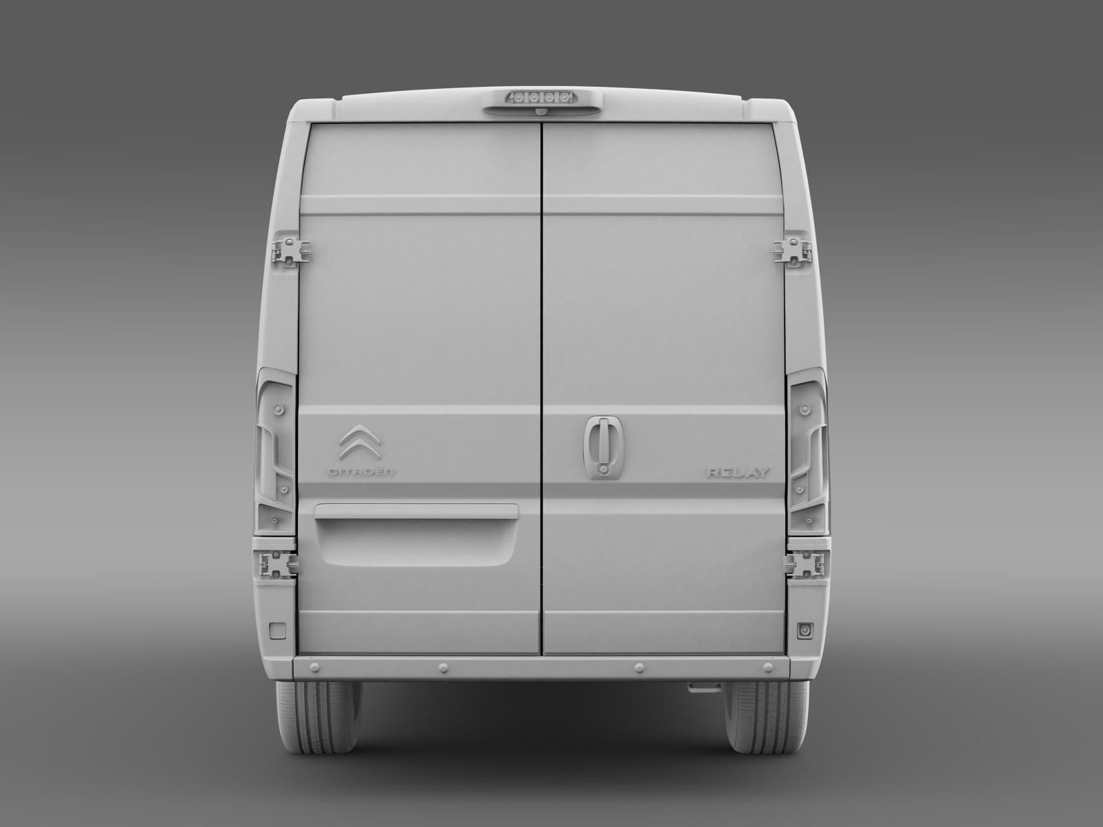 Citroen Relay Van L4H2 2017 3D model_14