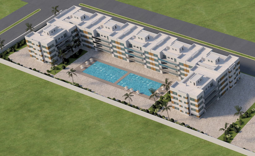 little architectural master plan project 3D model_7