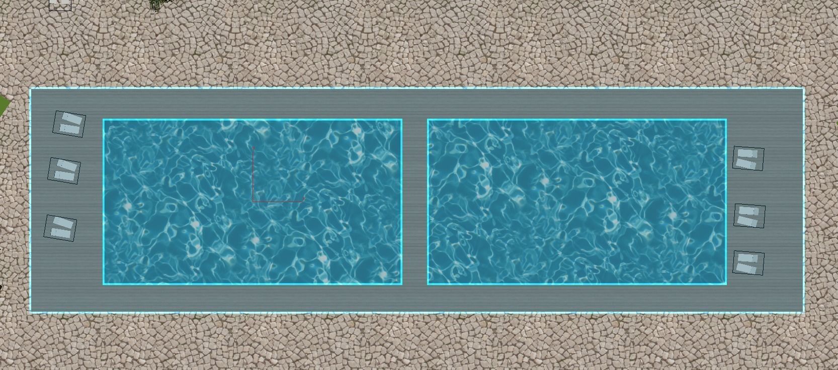 little architectural master plan project 3D model_4